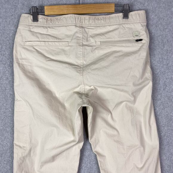Vuori Pants Womens L Beige Ripstop Mid Rise Pant - Picture 7 of 10